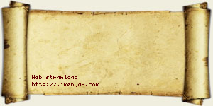 Kristina Eršević vizit kartica